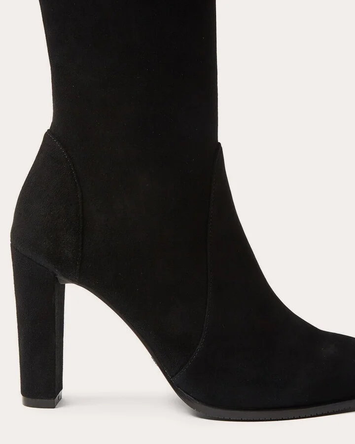 Highland Stretch-Leather Over-the-Knee Boot - Image 5