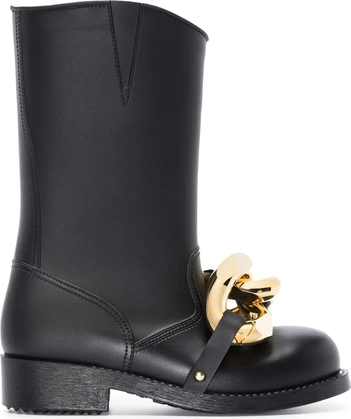 Hight Chain rubber boots
