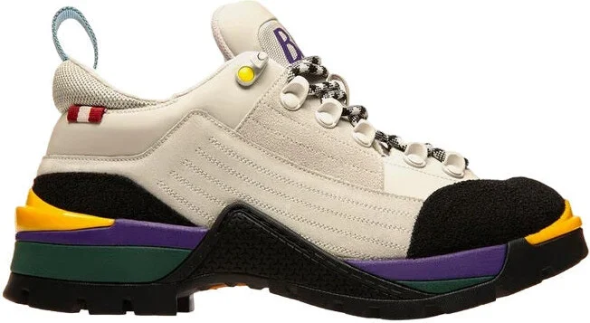 Hike 6239703 Women's Dusty White Calf Leather Sneakers