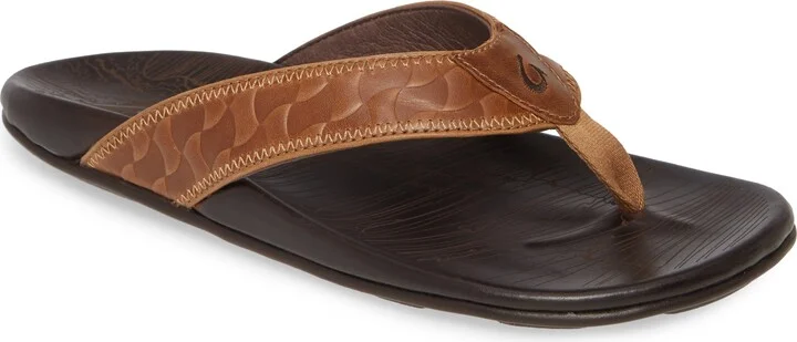 Tan/ Dark Java Leather