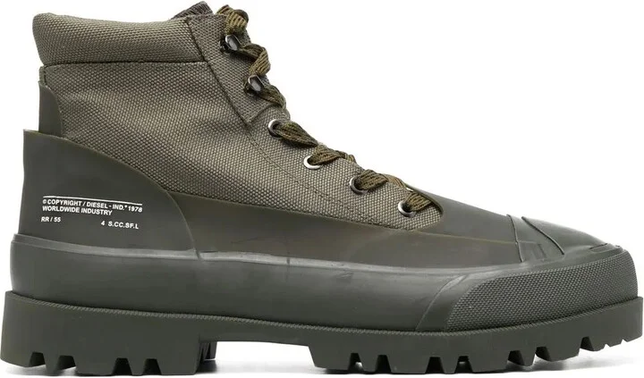 Hiko hybrid lace-up boots