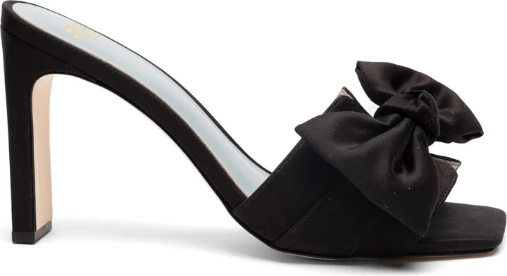 Hilary Satin Bow Sandal - Image 3