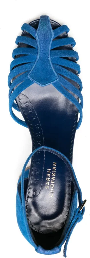 Hilda caged 80mm sandals - Image 4