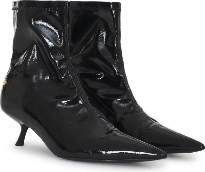 Hilda high-shine ankle boots - Image 2