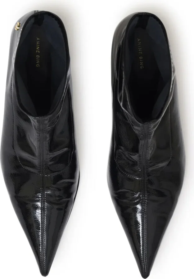 Hilda high-shine ankle boots - Image 4
