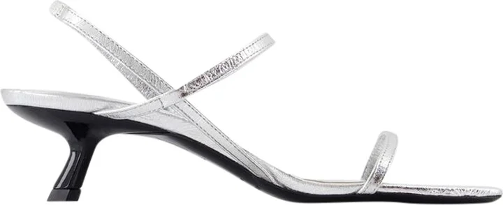 Hilda Pumps - ANINE BING - Leather - Silver