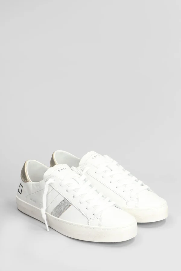 Hill Low Sneakers In White Leather - Image 2