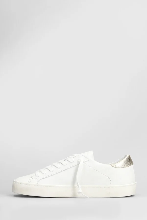 Hill Low Sneakers In White Leather - Image 3