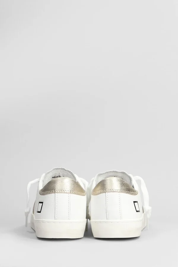 Hill Low Sneakers In White Leather - Image 4