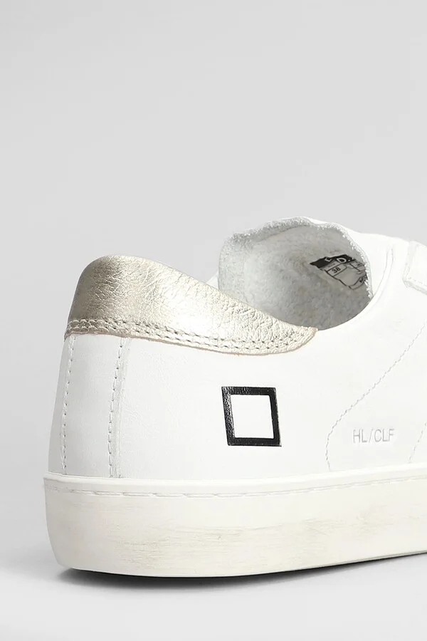Hill Low Sneakers In White Leather - Image 5