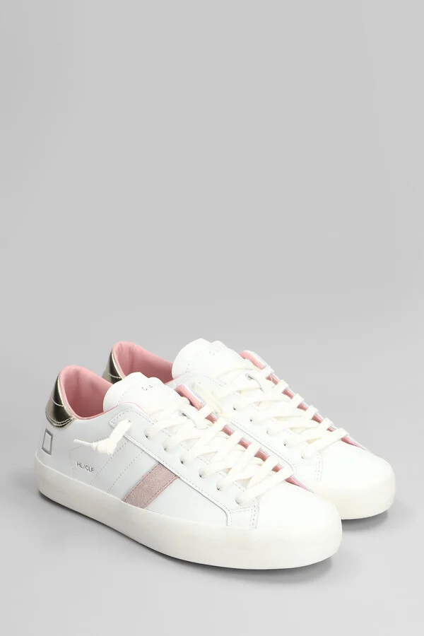 Hill Low Sneakers In White Leather - Image 2