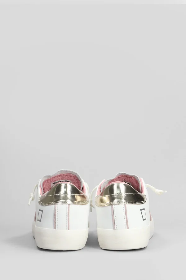 Hill Low Sneakers In White Leather - Image 4