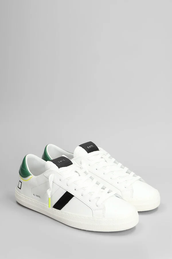 Hill Low Sneakers In White Leather - Image 2