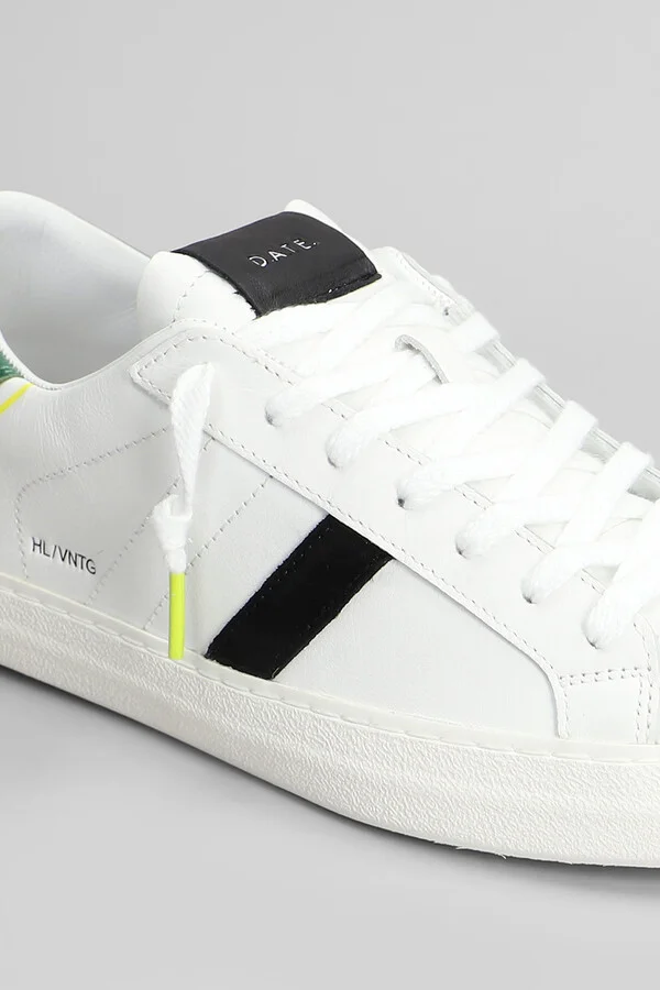 Hill Low Sneakers In White Leather - Image 5