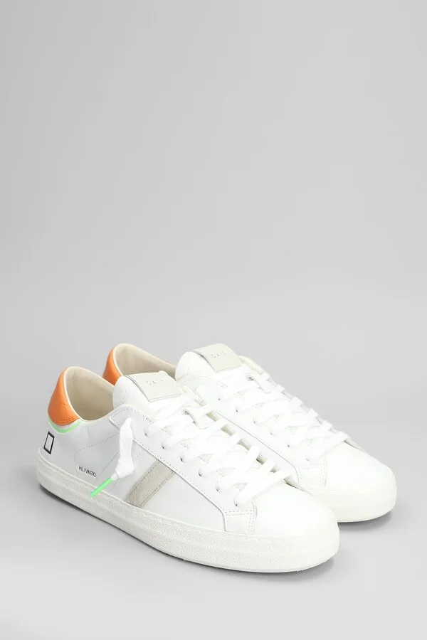Hill Low Sneakers In White Leather - Image 2