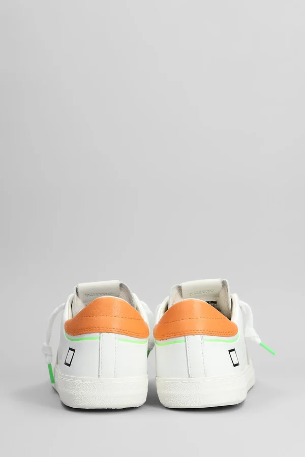 Hill Low Sneakers In White Leather - Image 4