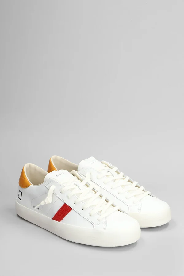 Hill Low Sneakers In White Leather - Image 2