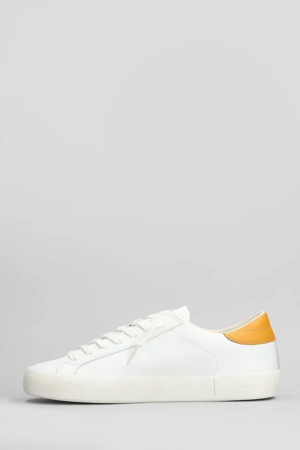 Hill Low Sneakers In White Leather - Image 3