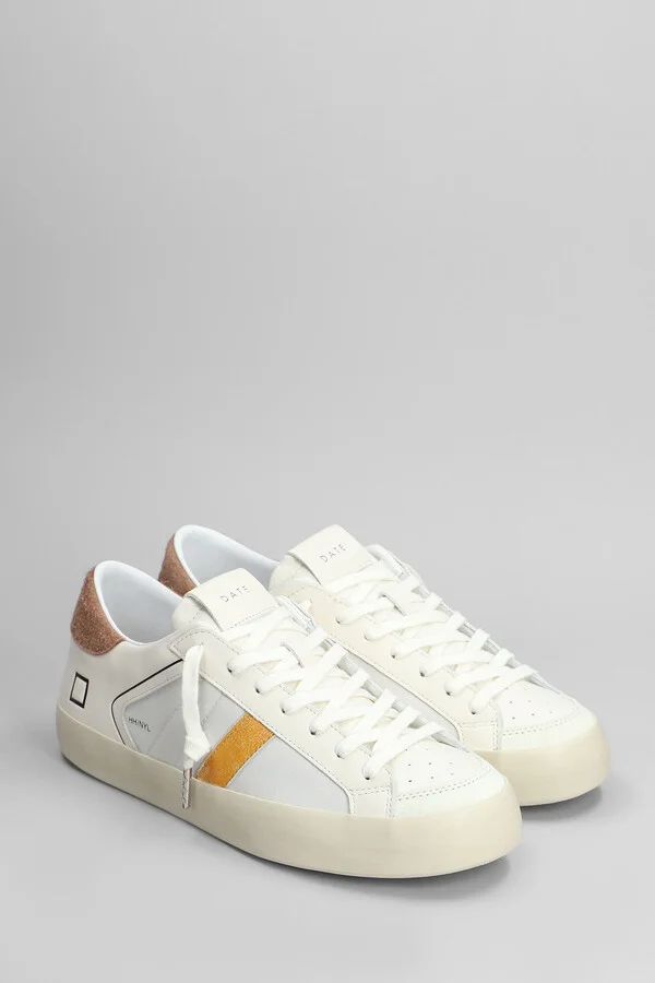 Hill Low Sneakers In White Leather - Image 2