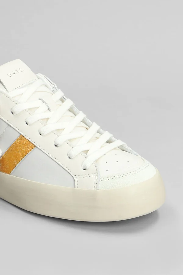 Hill Low Sneakers In White Leather - Image 5