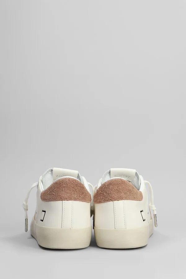 Hill Low Sneakers In White Leather - Image 4