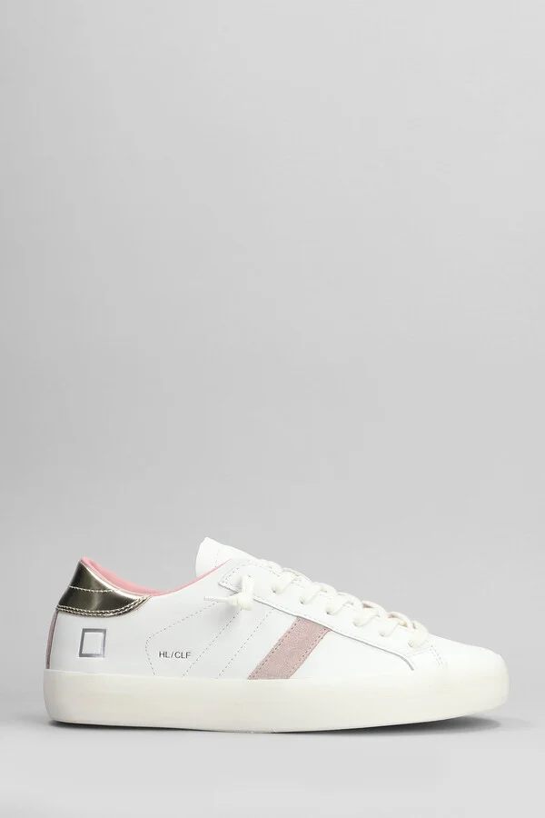 Hill Low Sneakers In White Leather
