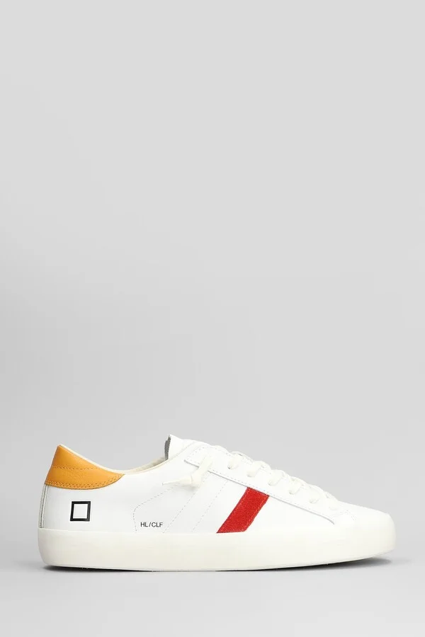 Hill Low Sneakers In White Leather
