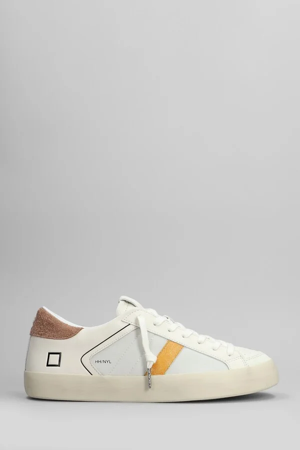 Hill Low Sneakers In White Leather