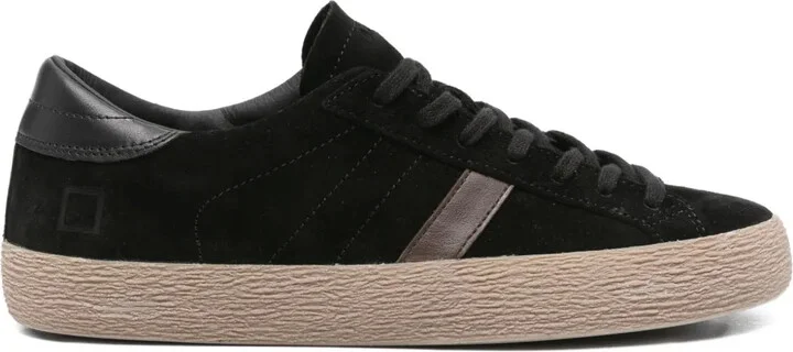 Hill Low suede leather trainers