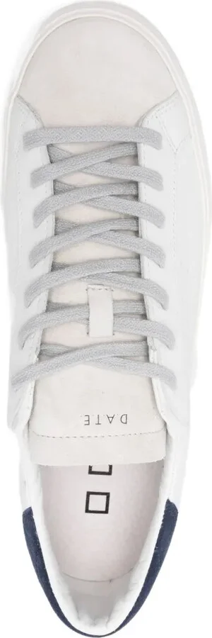 Hill Low suede-panel leather sneakers - Image 4