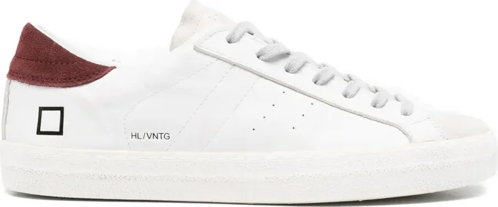 Hill Low suede-panelled sneakers