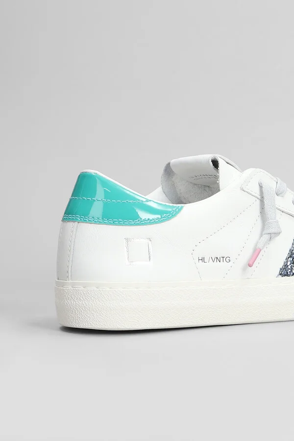Hill Low Vintage Sneakers In White Leather - Image 5