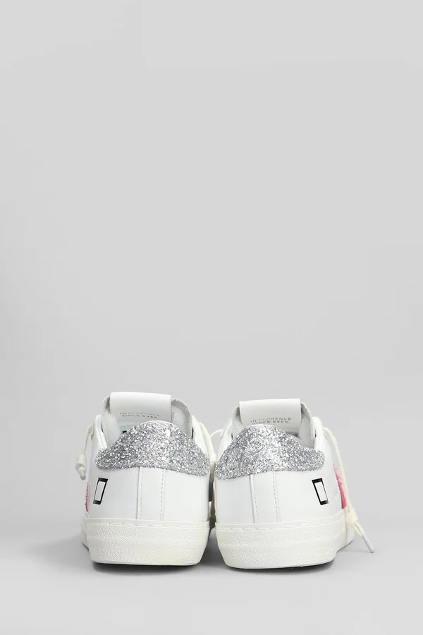 Hill Low Vintage Sneakers In White Leather - Image 4