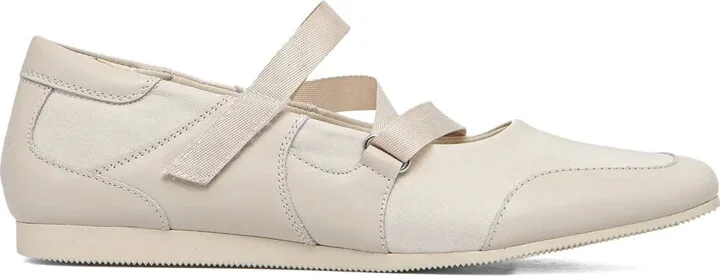 Hillary cross-strap ballet flats