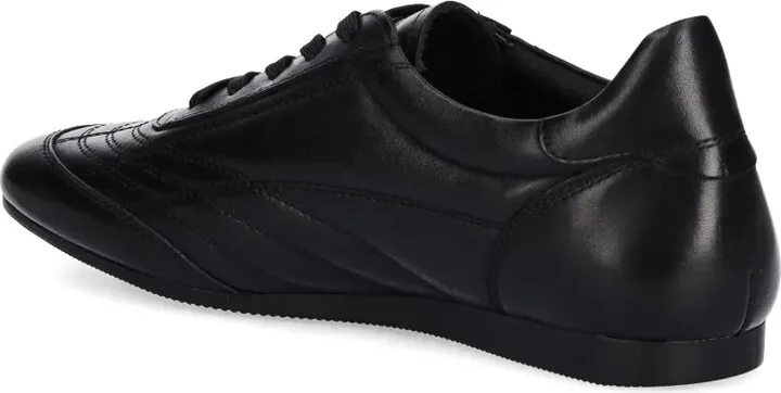 Hillary lace-up leather sneakers - Image 3