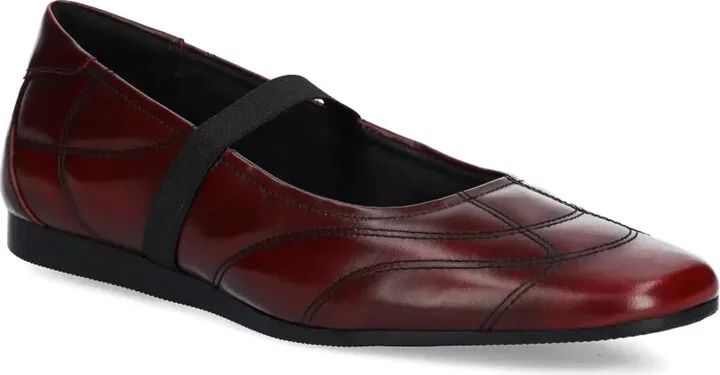 Hillary quilted elastic-strap ballet flats - Image 2