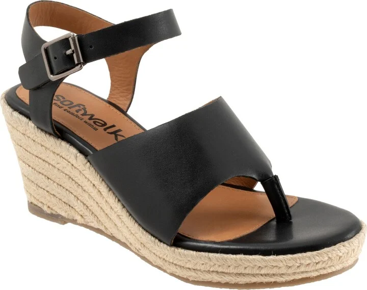 Hilo Ankle Strap Espadrille Platform Wedge Sandal