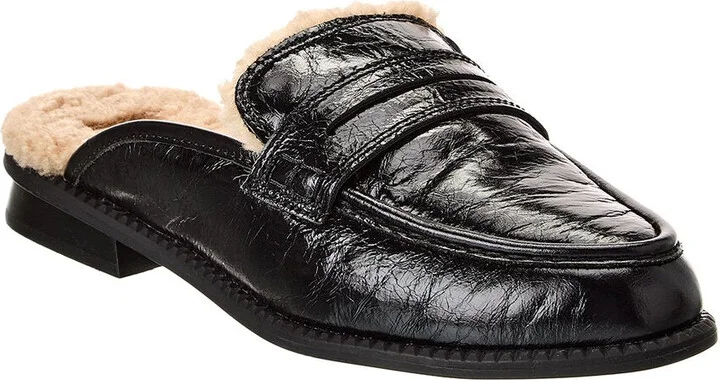 Hinaya Plush Patent Loafer