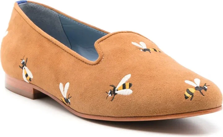 Hive embroidered-design loafers - Image 2