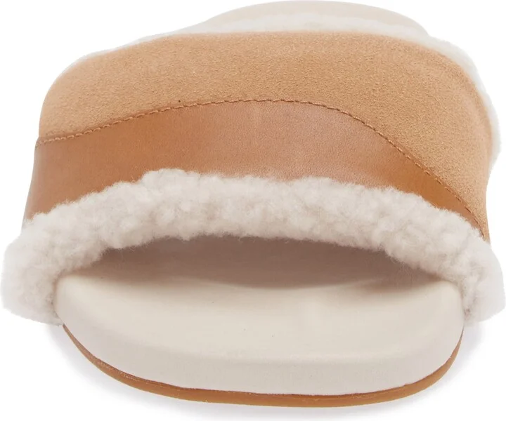 Hō‘ala Genuine Shearling Slide Sandal - Image 4