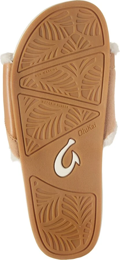 Hō‘ala Genuine Shearling Slide Sandal - Image 6
