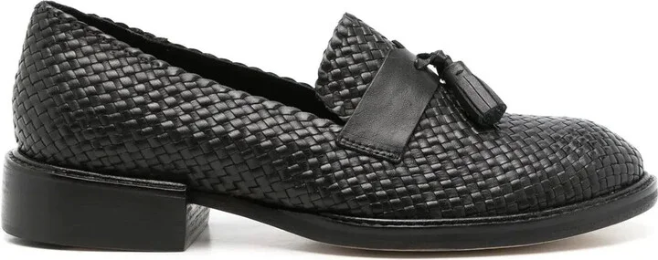 Hockney woven loafers