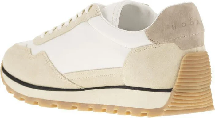 Hogan 86Er - Leather And Suede Trainers - Image 3