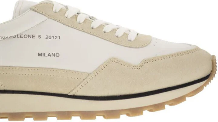 Hogan 86Er - Leather And Suede Trainers - Image 6
