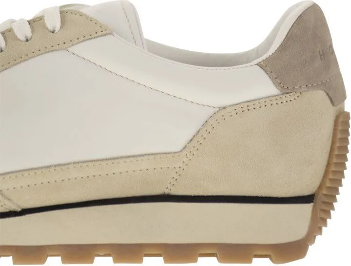 Hogan 86Er - Leather And Suede Trainers - Image 7