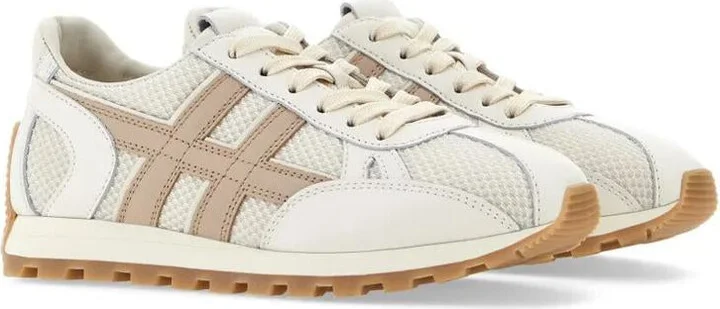 Hogan 86Er Leather And Technical Fabric Sneakers Shoes - Image 2