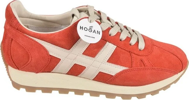 Hogan 86er Logo Patch Sneakers