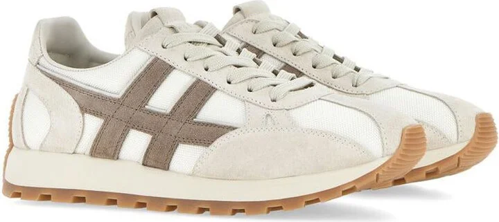 Hogan 86Er Suede And Mesh Sneakers Shoes - Image 2