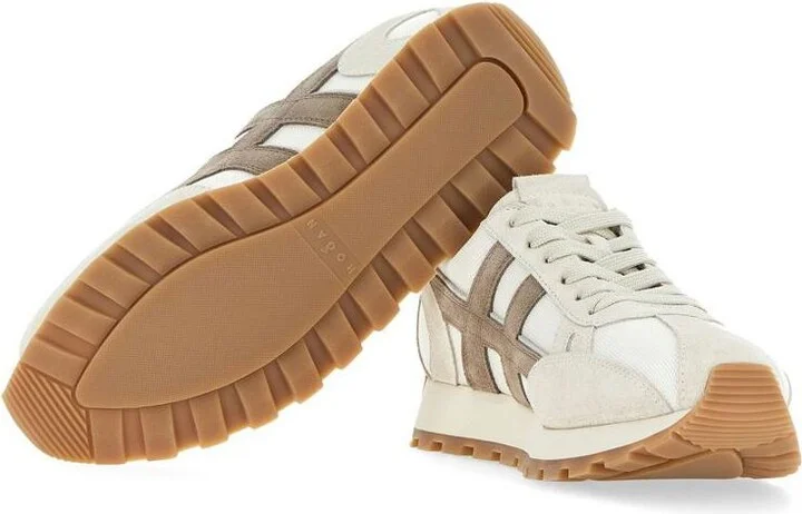 Hogan 86Er Suede And Mesh Sneakers Shoes - Image 4
