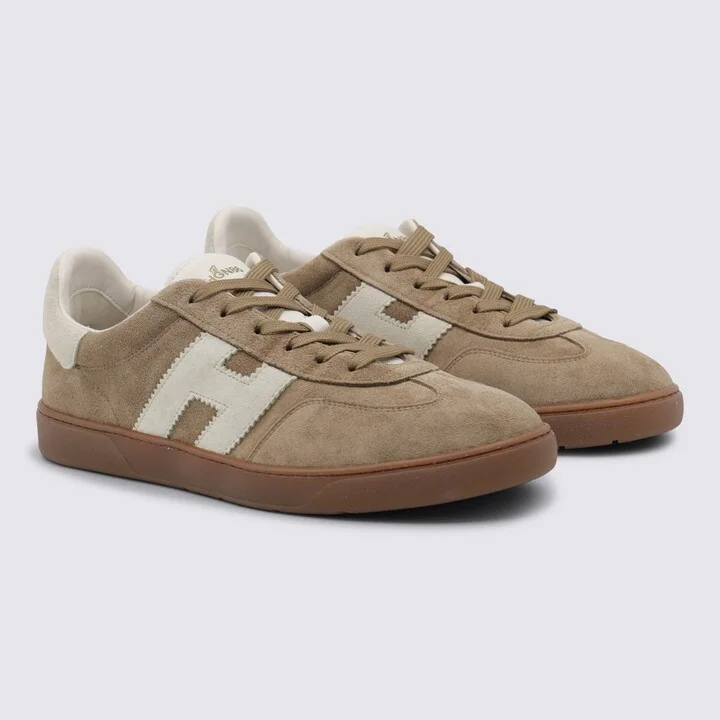 Hogan Beige And White Sneakers - Image 2